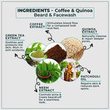 Coffee and Quinoa Face and Beard Wash Man Theory Ingredients Man Theory www.mantheory.in